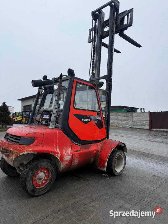 wózek widłowy terenowy LINDE H45D Perkins 4500 Działoszyn