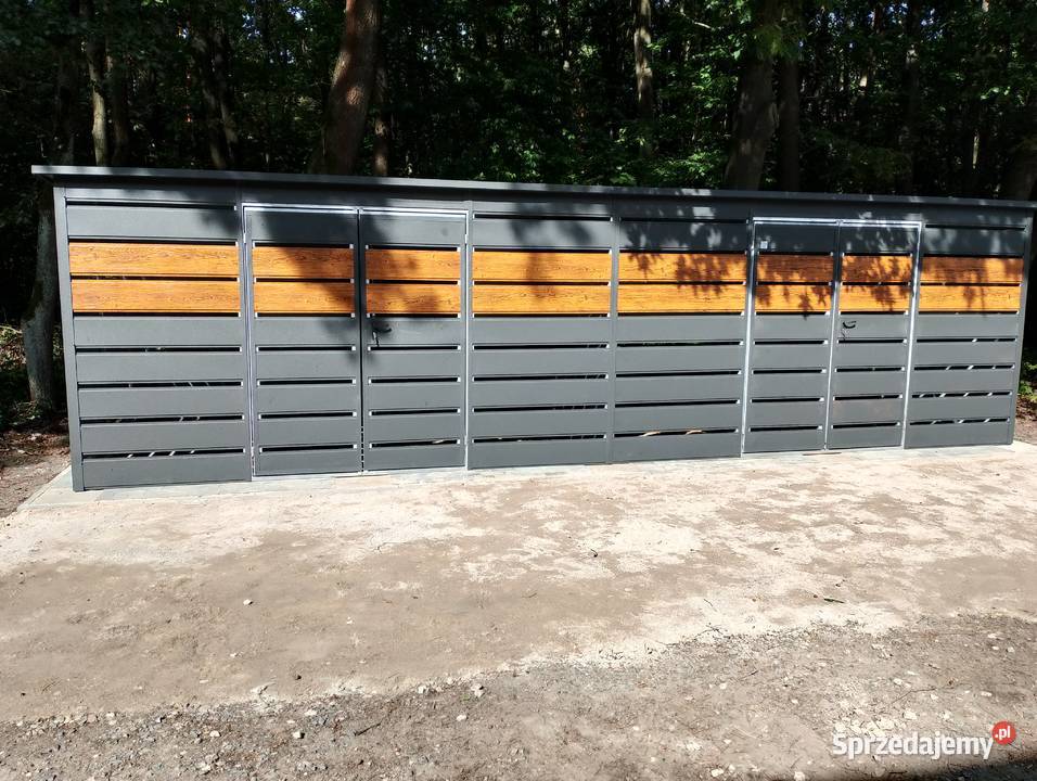 Wiata Altana Śmietnikowa Magazyn ŚMIETNIK mazowieckie