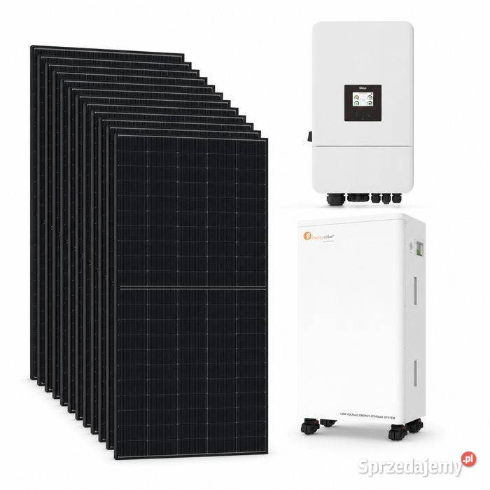 Zestaw fotowoltaiczny hybrydowy 7 kWp falownik