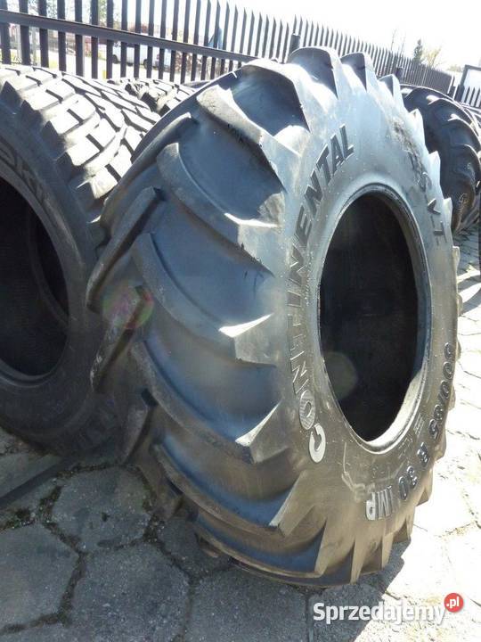 2x Opona używana rolnicza 50085R30 CONTINENTAL podlaskie Zaścianki