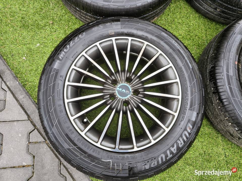 Alufelgi 5x98 R16 z OPONAMI LETNIMI Ładny wzór podkarpackie Zarszyn
