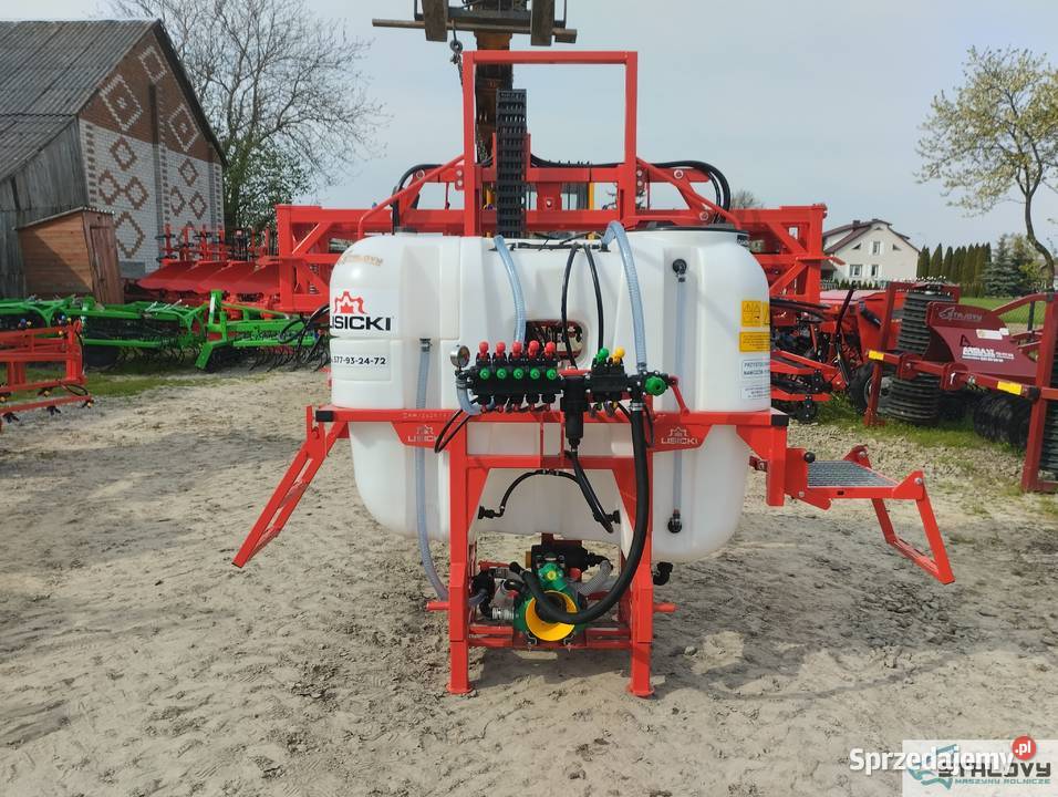 Opryskiwacz polowy zawieszany 600L podnoszenie nieuszkodzony Barchaczów