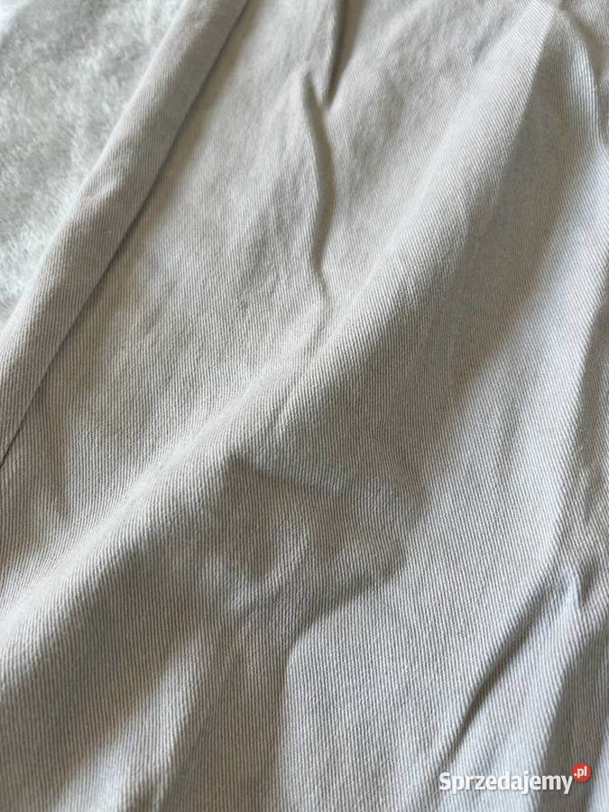 Szerokie spodnie jeansy dżinsy wide leg z podkarpackie Jasło