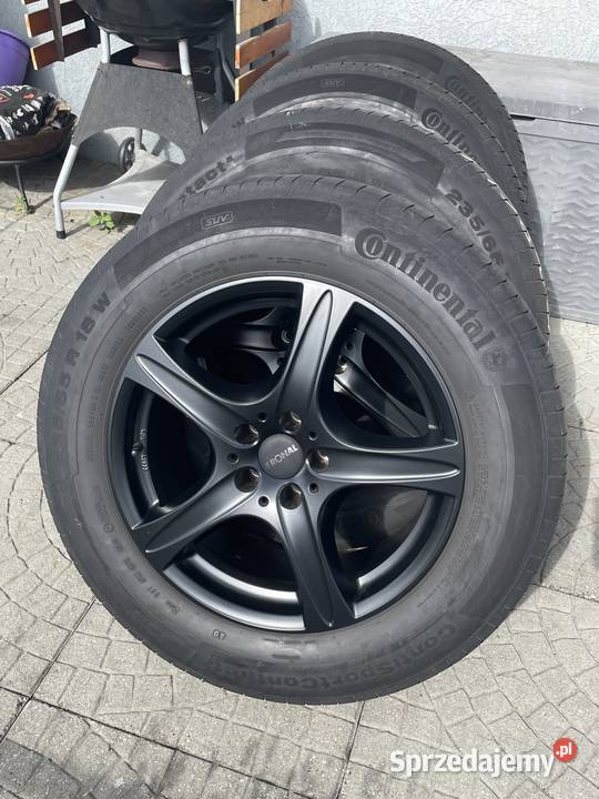 Koła 235x65x18 felgi Ronal czarny mat Ronal Koła i felgi Wejherowo