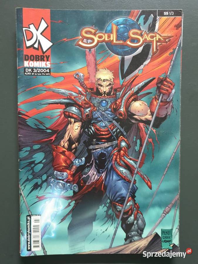 Soul Saga kompletna miniseria 3 komiksy 2004 Komiksy pomorskie Gdynia