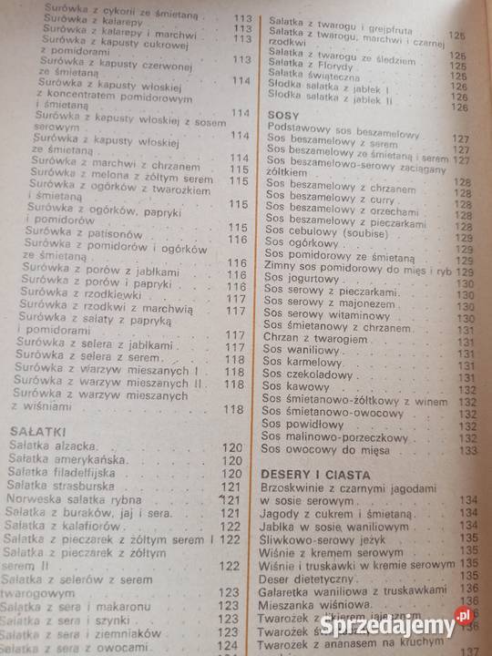 Przepisy kulinarne książki kucharskie księgarnia mazowieckie Warszawa