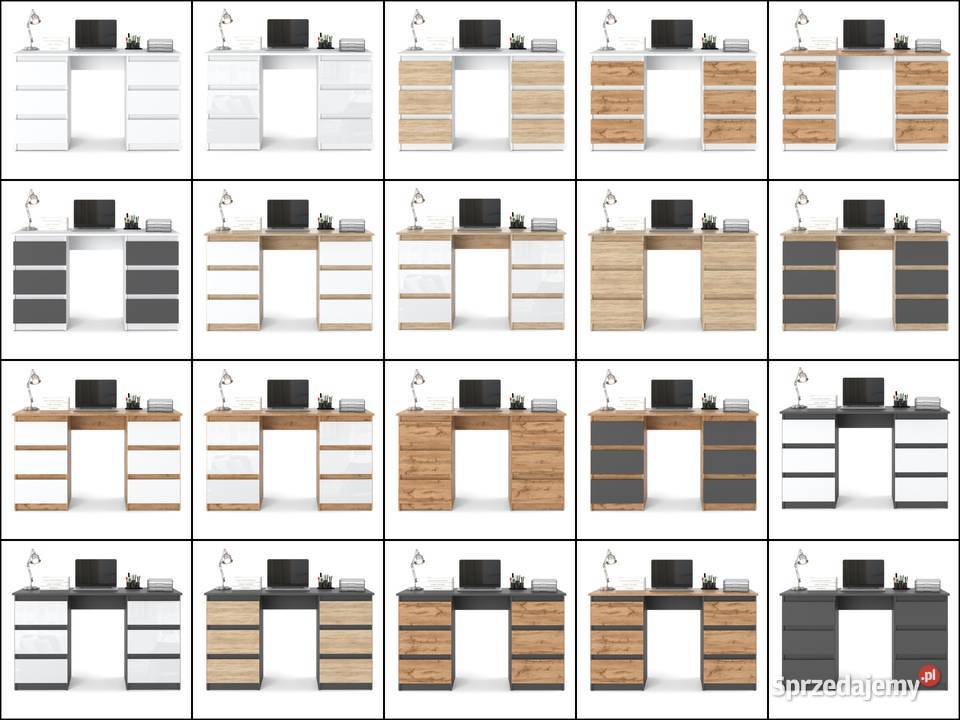 Biurko Szkolne Komputerowe Nowoczesne Loft Wotan Elbląg sprzedam