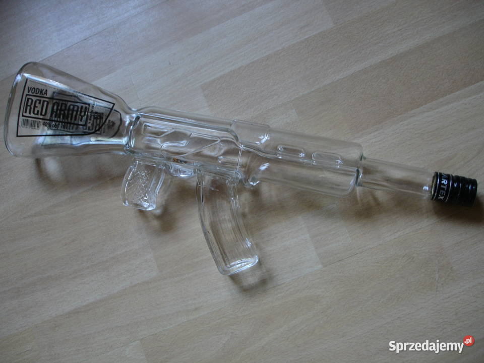 Butelka kolekcjonerska KAŁASZNIKOW Pozostałe Zielona Góra