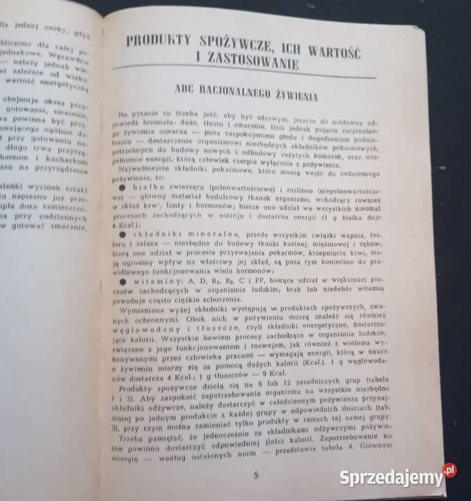 Jadwiga Kłossowska Kuchnia wszystkich Watra 1976 Koźminek sprzedam