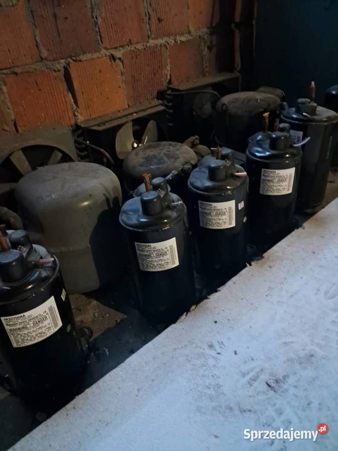 Sprężarki klimatyzacji sprawne 200 250 sztuka wielkopolskie
