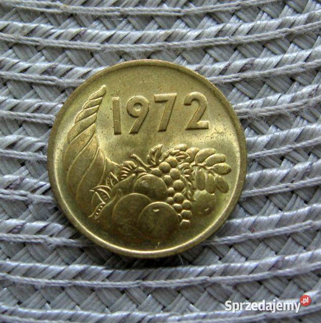 Algieria 20 Centymów 1972r FAO Reforma Rolna Antyki, Sztuka, Kolekcje Kalisz