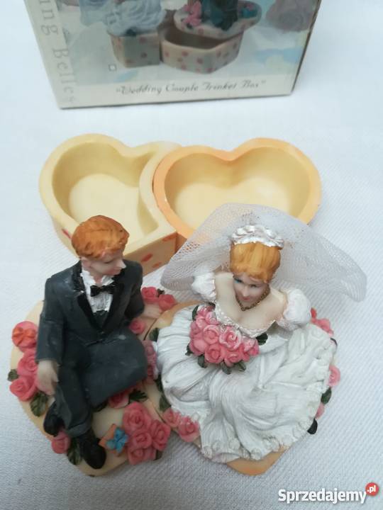 Puzderko szkatułka ślub Weddin Belles wielokolorowy Dekoracje i ozdoby Zamość sprzedam