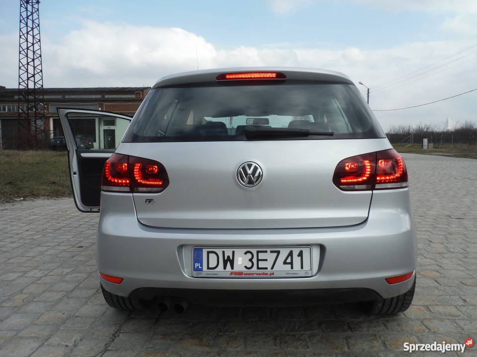 VOLKSWAGEN GOLF VI 20 TDI 110 Comfortline Rok produkcji 2009 Samochody osobowe Wrocław