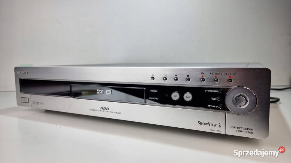SONY CD RDR hx 900 Nagrywarka DVD HDD odtwarzacz Międzychód