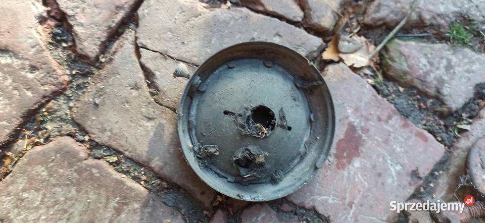 Zabytkowa lampa do roweru Biała