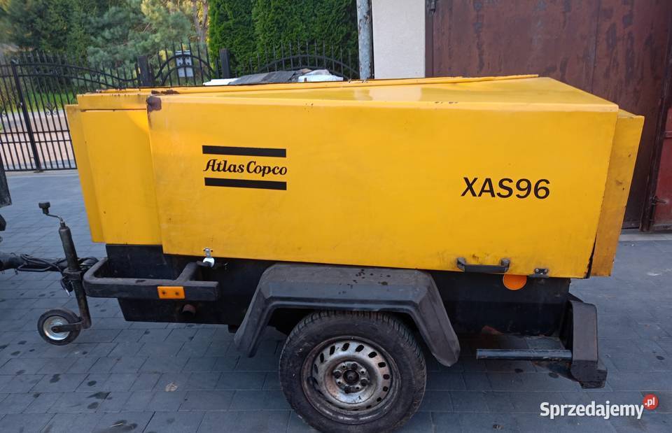 Kompresor spalinowy atlas copco 96 i piaskarka sprzedam
