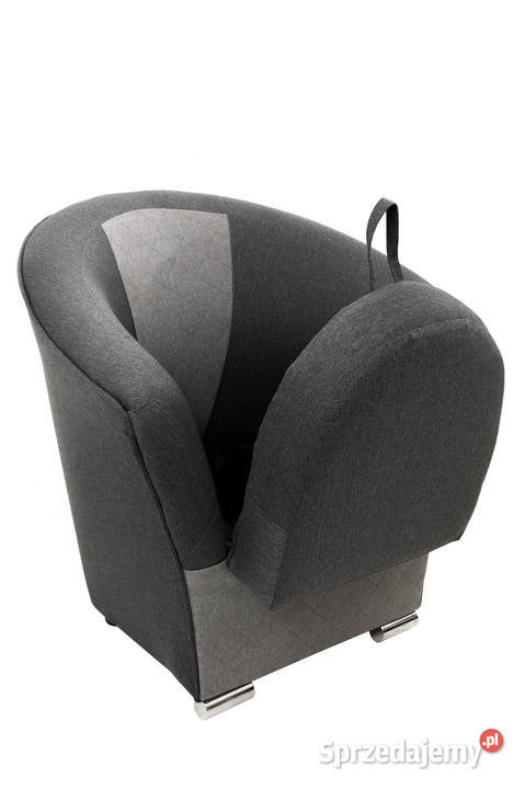 Fotel Tapicerowany Kubełek Szary KAMILA podkarpackie Rzeszów