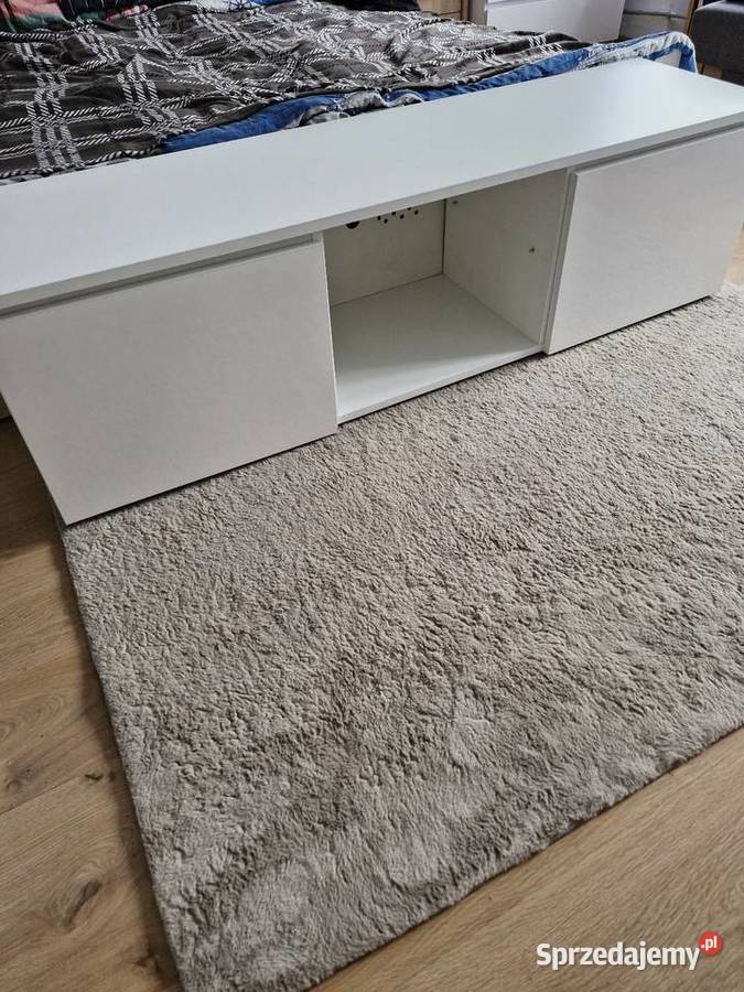 Szafka RTV biała nowoczesna minimalistyczna śląskie Katowice