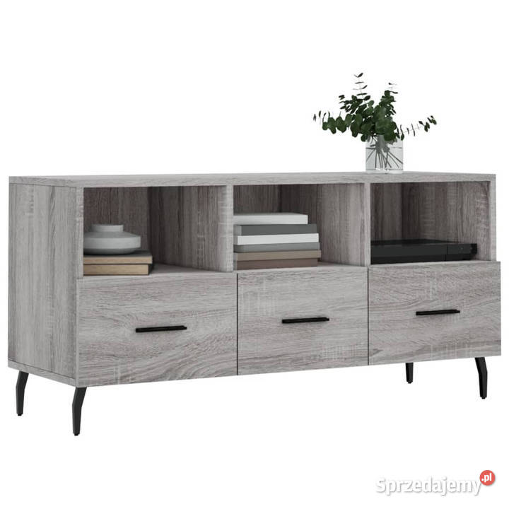 Szafka pod telewizor szary dąb sonoma 102x36x50 Warszawa