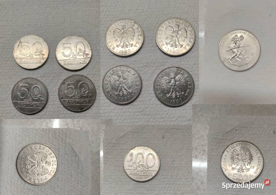 Stare monety z PRL 113 sztuk Miechów