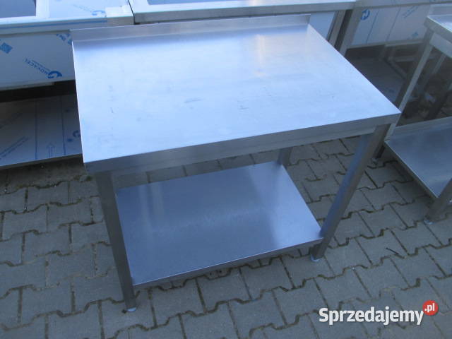 STÓŁ GASTRONOMICZNY Z PÓŁKĄ PRZYŚCIENNY 906085 wielkopolskie Ostrów Wielkopolski