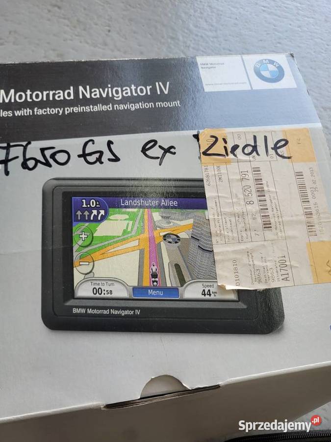 Nawigacja Navigator 4 garmin mocowanie nawigacji Nowy Tomyśl