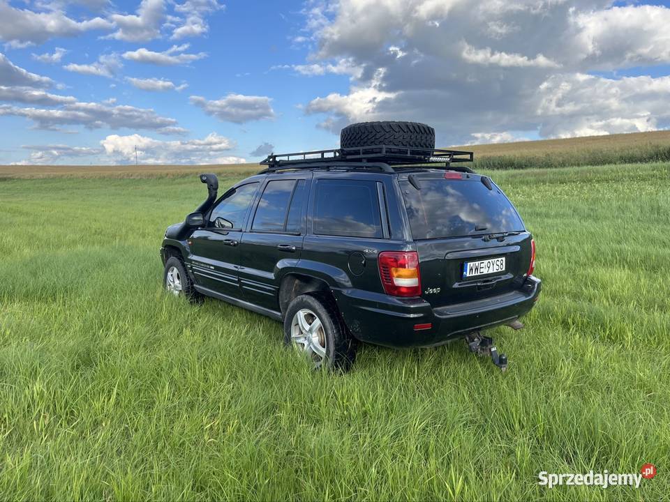 Jeep Grand Cherokee WJ 47 LPG czarny Radzyń Chełmiński