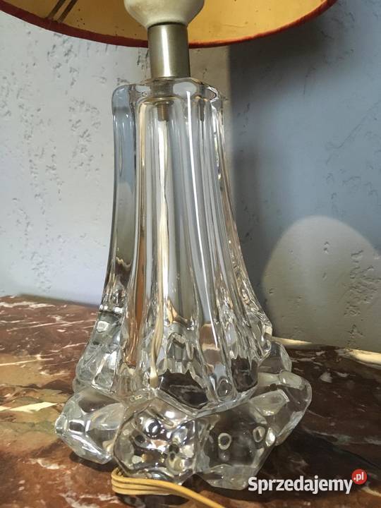 Vannes Le Chatel stara lampa kryształowa design Pruszków