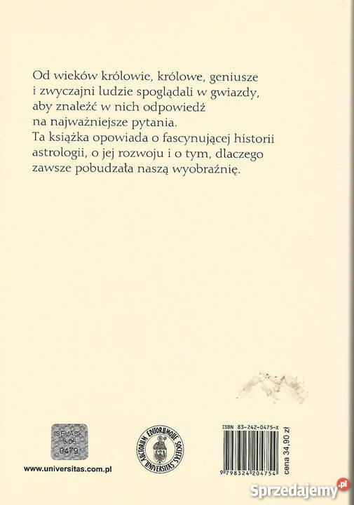 O astrologii i sztuce przepowiadania David Kraków sprzedam