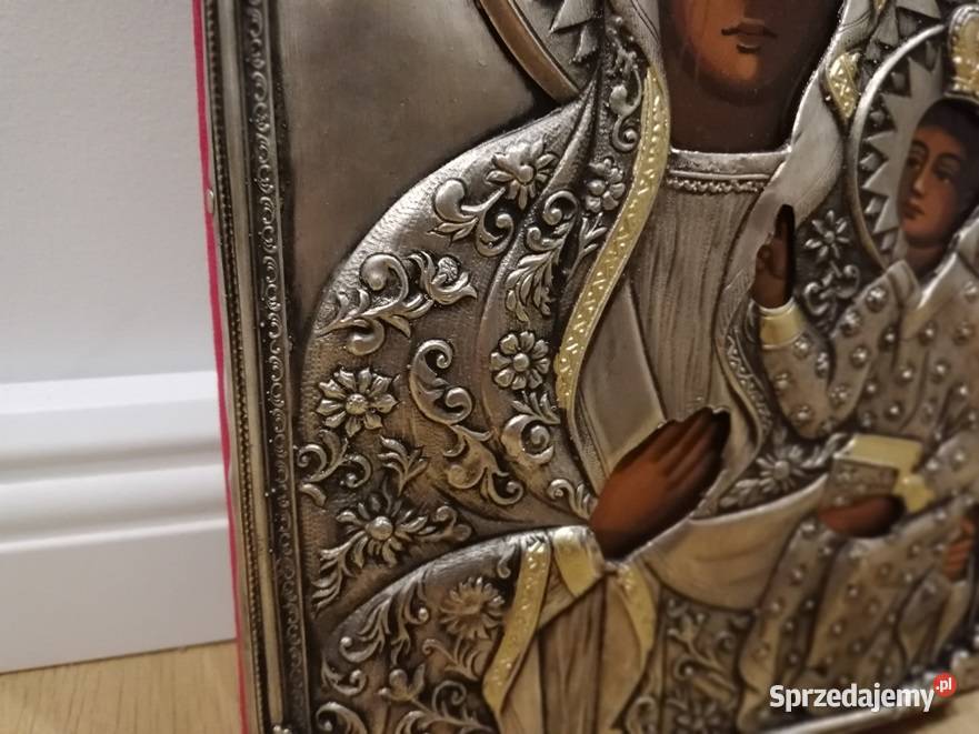 Piękna Ikona Matki Boskiej Częstochowskiej łódzkie sprzedam