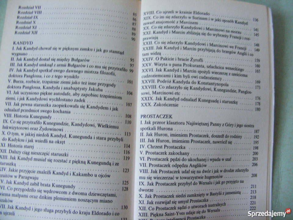 Powiastki filozoficzne Wolter Oborniki Śląskie