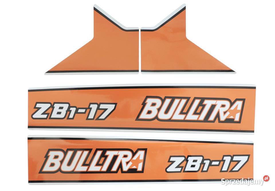 Naklejki Kubota Bulltra B117 ZB117 Tajęcina