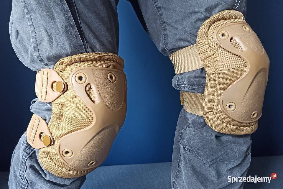 Ochraniacze taktyczne wojskowe piaskowe Sporty strzeleckie i myślistwo podlaskie Białystok