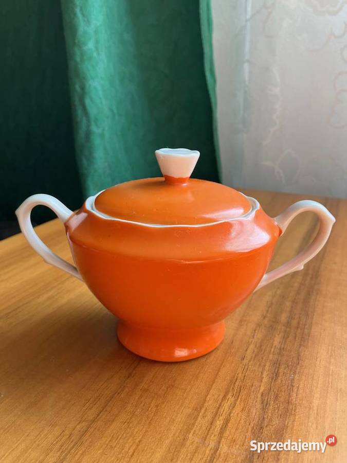 Kompletny serwis kawowy Feston Ćmielów porcelana Nisko sprzedam