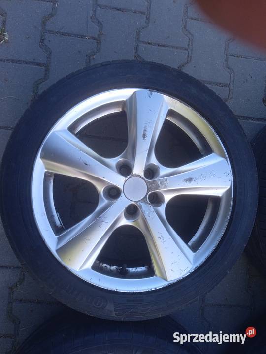 Koła Aluminiowe 5x100 r17 z oponami 22545r17 lubelskie Lubartów