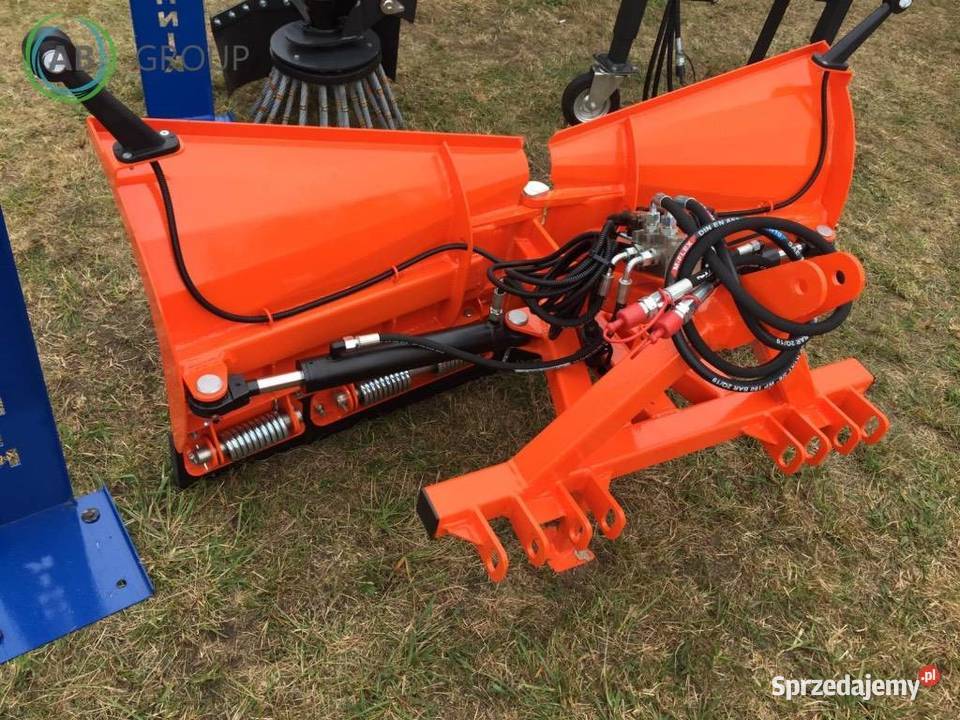 MetalTechnik pług składany V leki 222 m Części i osprzęt rolniczy podlaskie