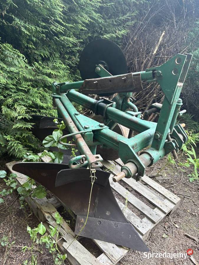 Pług 2 skibowy AgrometUnia Grudziądz nieuszkodzony Pługi małopolskie