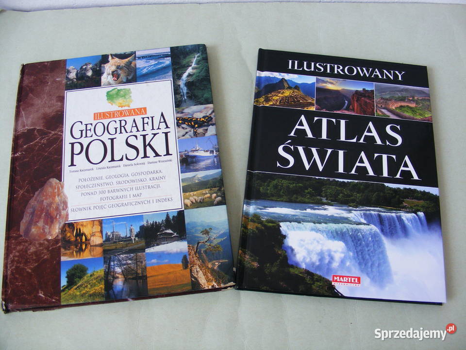 Ilustrowana geografia Polski +  Ilustrowany atlas Świata