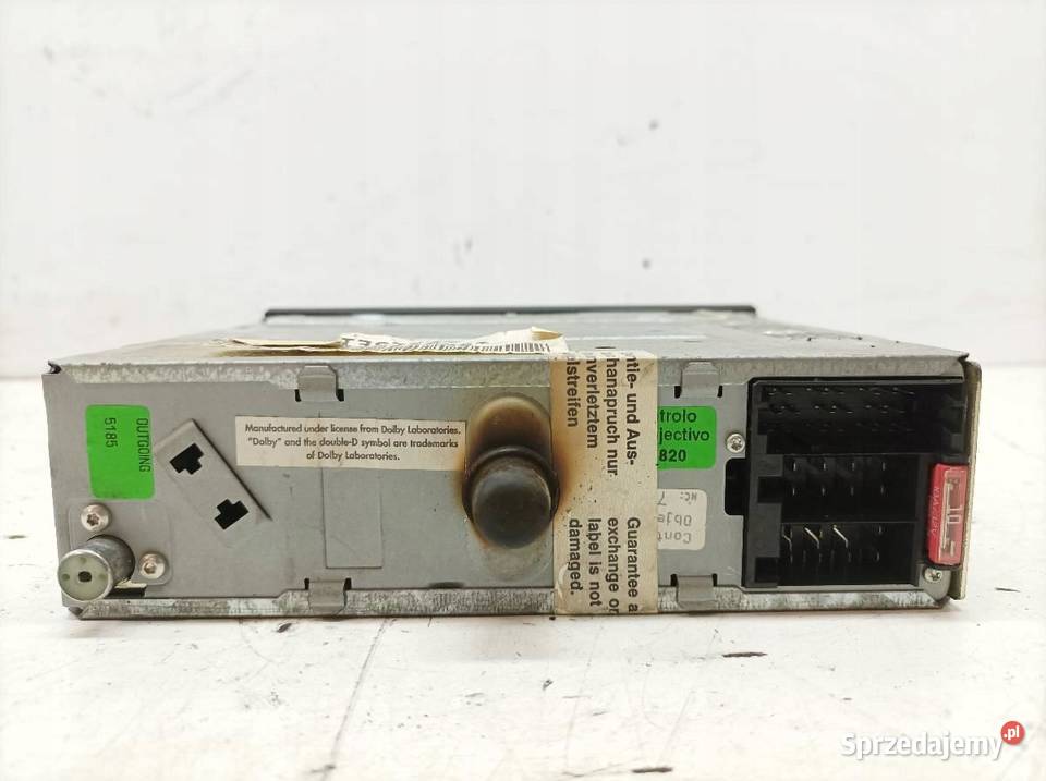 RADIO FABRYCZNE 1U0035161D Skoda Superb I