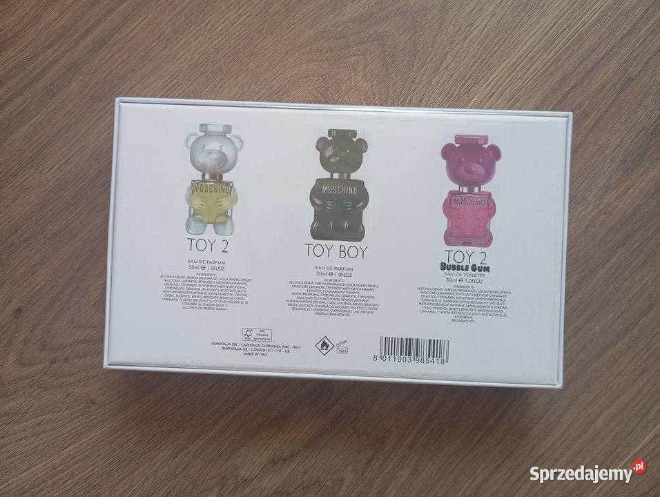 Zestaw prezentowy perfum Moschino 3 zapachy 30 podlaskie Białystok