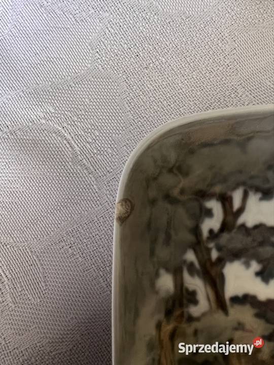 Talerzyk dekoracyjny porcelanowy Royal śląskie Bytom
