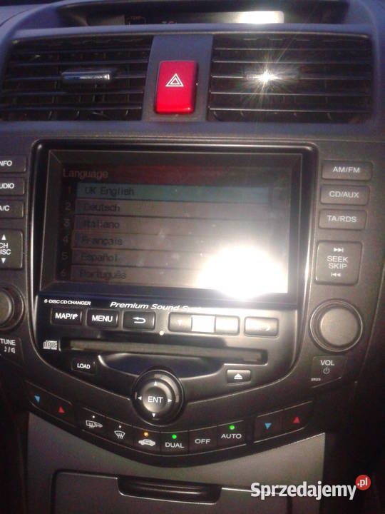 honda accord 7 włącznik przełącznik świateł Pozostałe Przemyśl
