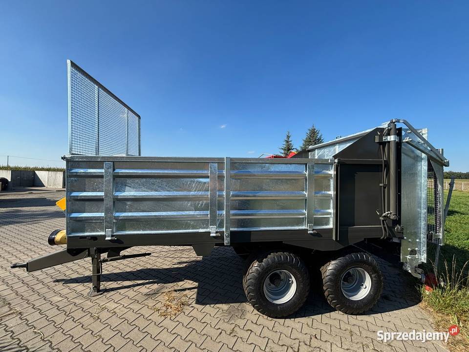 Rozrzutnik obornika jednoosiowy 6 ton Rozrzutniki obornika dolnośląskie Proszówka