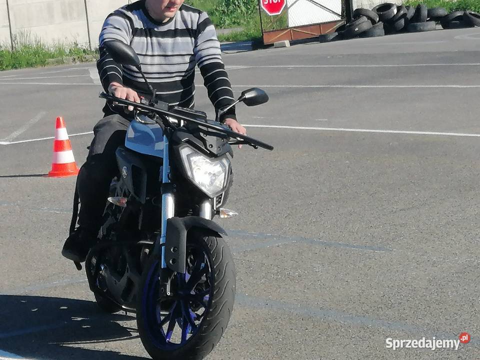 Gmole Yamaha MT 125 osłony nauka jazdy Jędrzejów