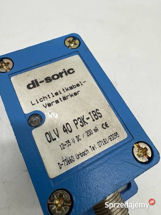 DiSoric OLV 40 P3KIBS Czujnik optyczny Warszawa