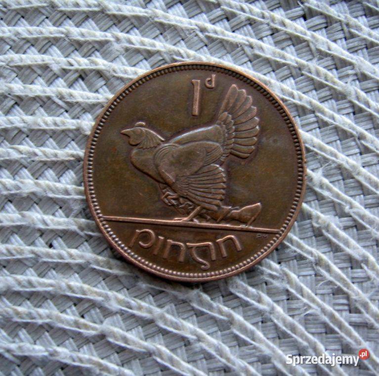 Wolne Państwo Irlandzkie 1 Pens 1928r Kalisz