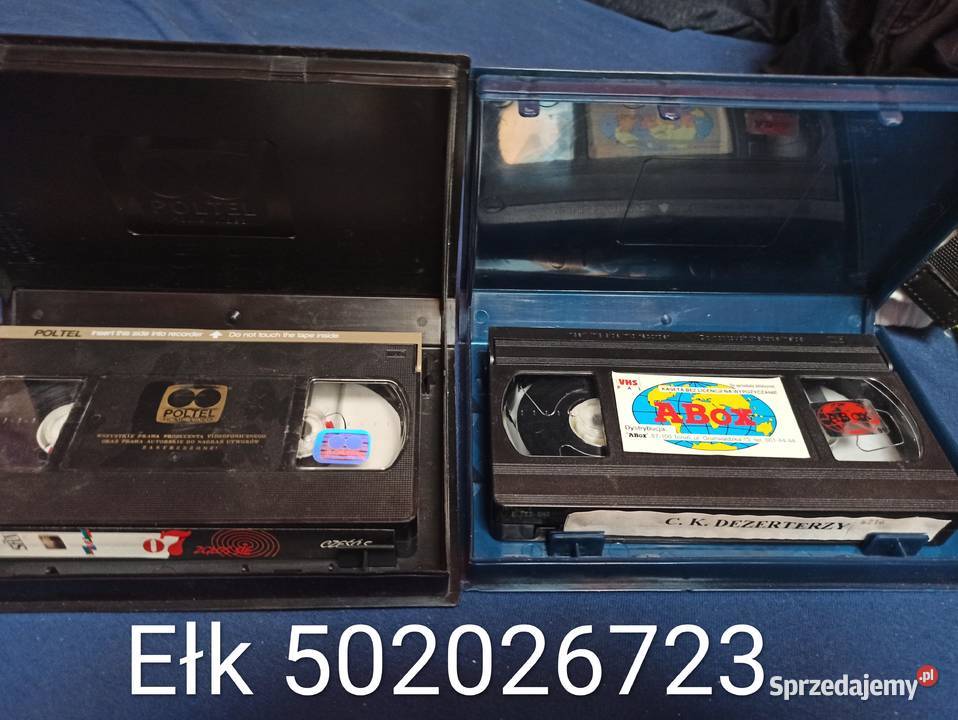 kaseta VHS film mgnetowid