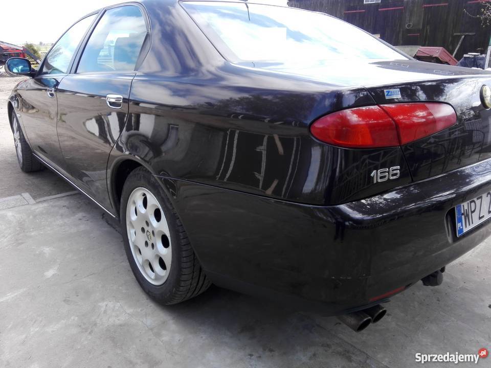 Alfa Romeo 166 25 V6 piękna i szybka limuzyna Krasne