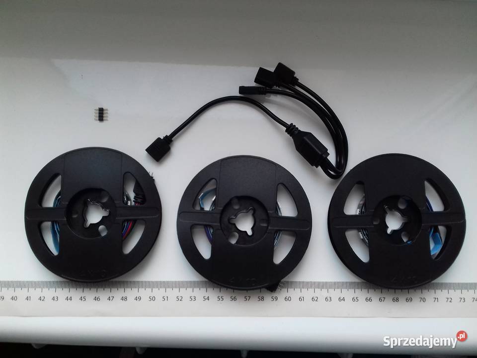 LED RGB 12V 4pin 1m 3x oświetlenie płyt głównych Bydgoszcz