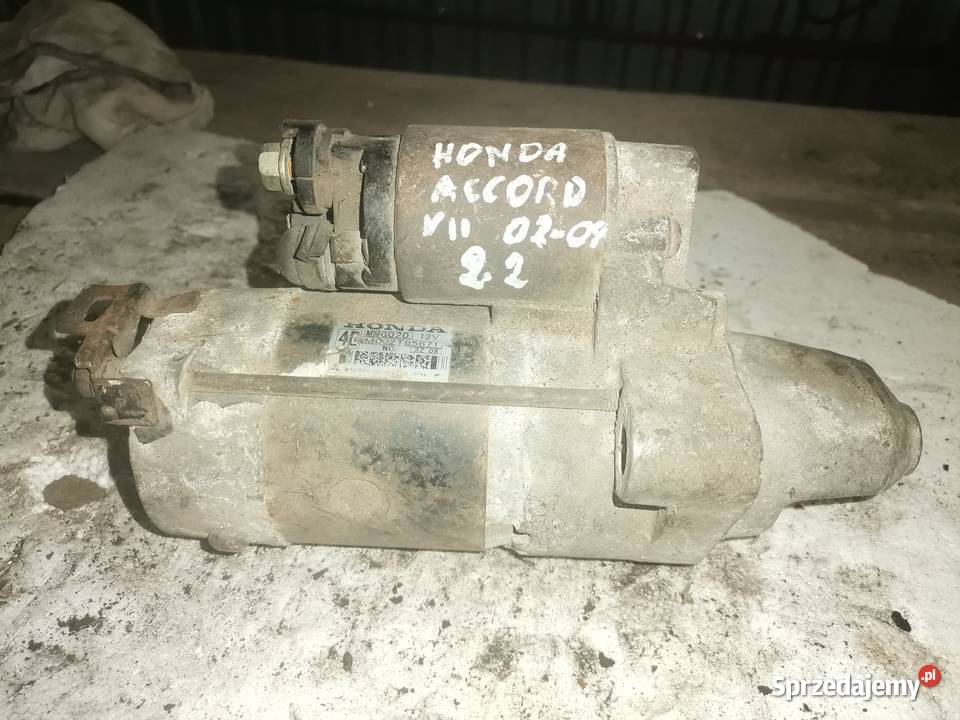 Rozrusznik Honda Accord 7 VII 22 0204R Wisznice sprzedam